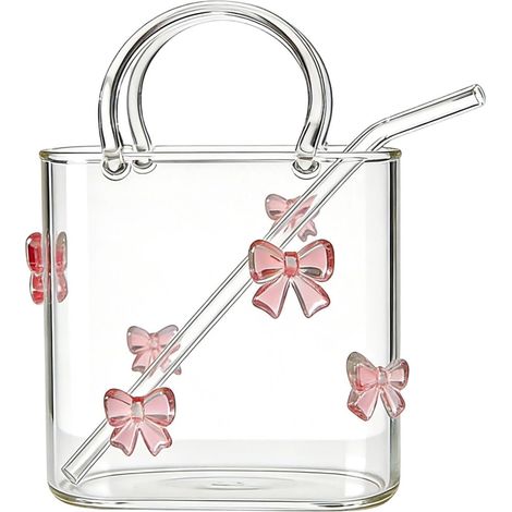 Bonito jarrón de cristal transparente para la decoración del hogar. (1/5)