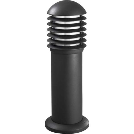 LedsC4 Balizas - Stehlampe LED 15W. Durchmesser 17cm. Gehäuse aus Aluminium. Außenbereich IP66. Farbe Grau (1/3)