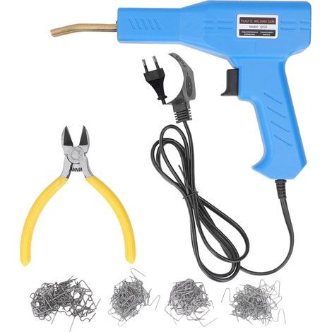 Kit de soudure 50W pour réparation de pare-chocs auto, pistolet à souder chaud avec agrafes pour garage, machine de réparation 220V (prise UE) (1/5)