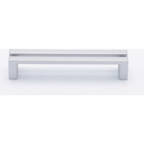 Maniglia Cucina per mobili effetto alluminio  larghezza 140 mm PVC