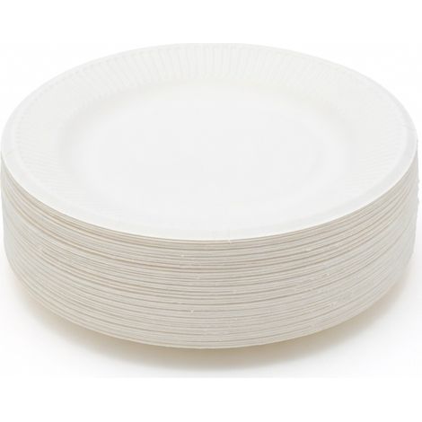 Assiette en papier festonnée 7 pouces, lot de 20 (1/5)