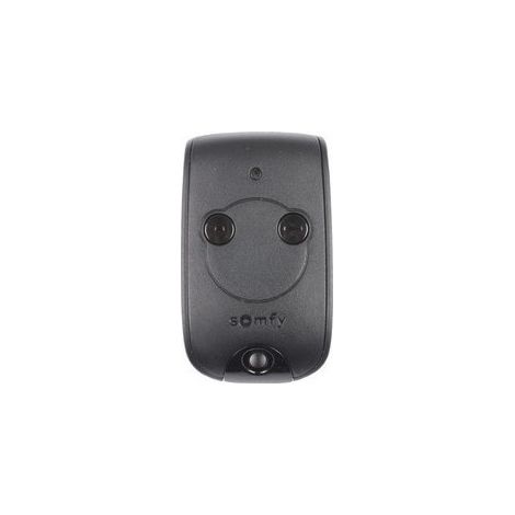 Somfy – Télécommande pour motorisations – Émetteur mural 2 canaux – Fréquence 433.42 MHz – Programmation auto-apprentissage