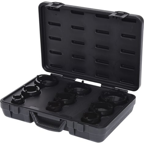 KS TOOLS Juego de llaves para tuercas ranuradas, pasadores externos, 9 piezas - 450.5000 (1/5)