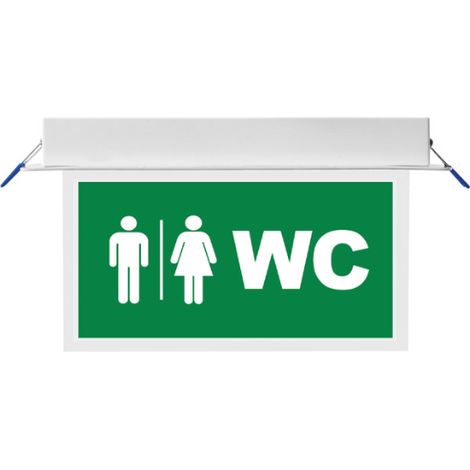 Panneau LED encastré WC BRAYTRON - Blanc - 3W (1/5)