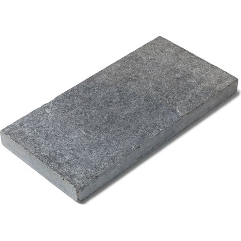 Margelle de piscine Pierre Naturelle Sinai - 60x30x5 cm - Bord droit - Gris