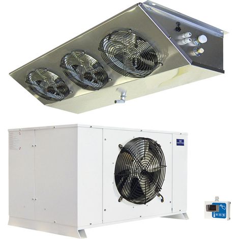 Groupe split au sol, -18°/-25°C, 27,54m³/16,86m³ (+32°C) avec éclairage distance 5 m 856x596x586 mm - VIRTUS