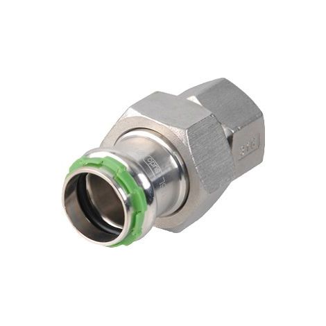 VSH SudoPress Edelstahl Durchgangsverschraubung FF 54xRp2" Typ SP6330GV, 6551083