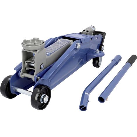 Cric rouleur 2 t – Hauteur de levage 1.35 cm à 3.4 m – Acier de qualité – Pour espaces confinés et chantiers humides – Cartrend