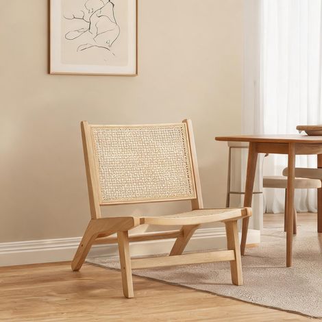Chaise de salle à manger en madera de Caucho 64 x 70 x 74 cm (1/5)