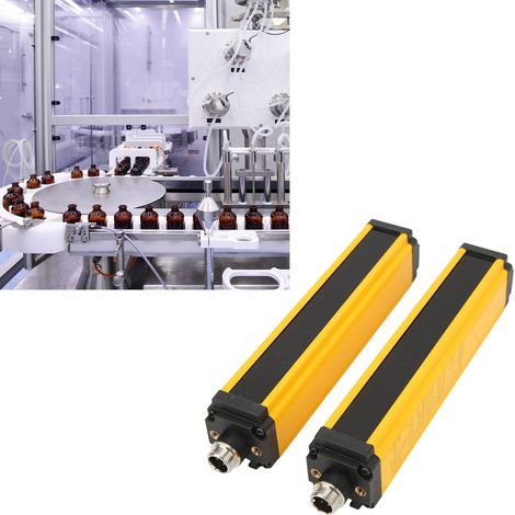 BERM/BEM0620-A-100NB Schutzlichtvorhang, Sicherheitsgitter, Infrarot-Durchlichtdetektor, Strahlabstand: 20 mm (1/5)