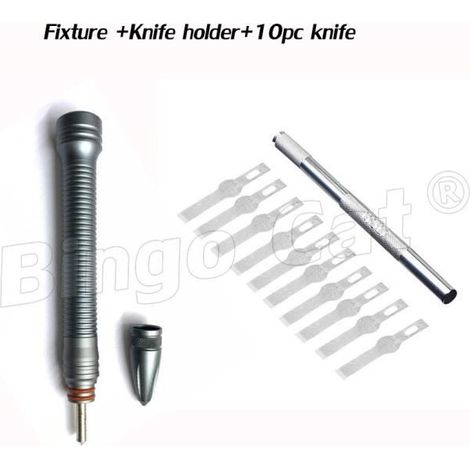 KLVGTIFS PUComboo 3 - Outil De Démontage De La Vitre Arrière Pour Iphone, Kit D'outils Pour Enlever La Colle, Réparation (1/4)