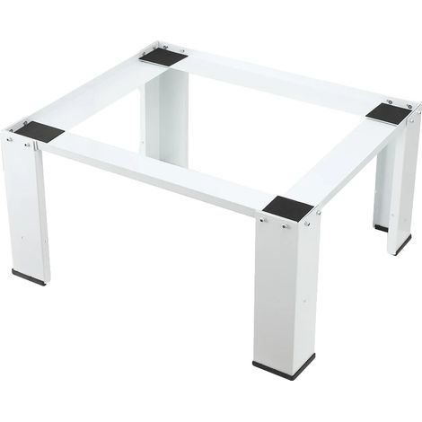 Soporte para lavadora, Capacidad de carga 150 kg, Dimensiones 62,5 cm x 54,5 cm x 32,5 cm, Material Acero laminado en frío, Un estante, Tipo de suelo (1/5)