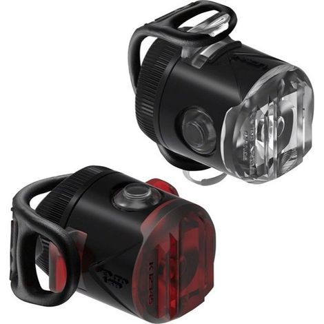 Juego de luces delanteras y traseras para bicicleta Lezyne Femto USB Drive Pair 263844 LED (1/3)