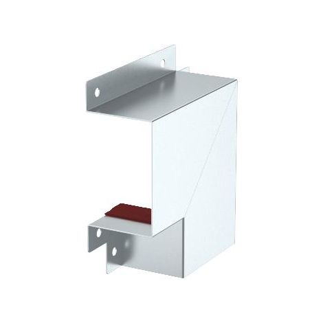 Obo-Bettermann Canaleta para gestión de cables acero inoxidable plateado