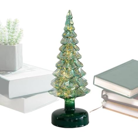 Sapin de table Éclairage intérieur pour plateau en verre cheminée étagère (1/5)