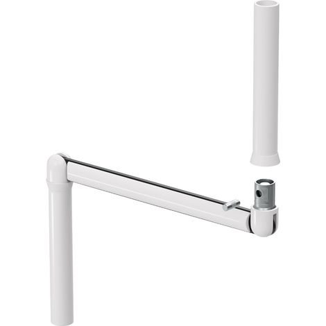 Poignée de Manivelle pour Volet Roulant à Tringle de ∅12mm, Blanche Poignée pour Barre Volet Roulant/Store Manuel/Motorisé, Compatible avec Manivelle ZE104, ZE107 et ZE119 (1/5)