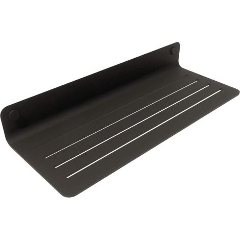 Lineabeta - Duschregal L.30 H.4,5 cm Saeta schwarz matt