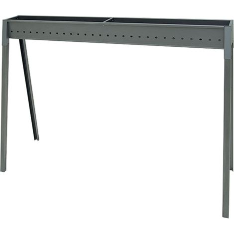 Parrilla de pinchos El Gaucho con patas - DIMENSIONES 100x32xH79 cm. - Brasero: 100x11 cm.