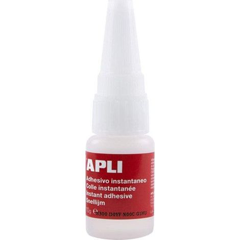Colle - APLI - Super adhésive - 10 g - Instantanée - 1 tube