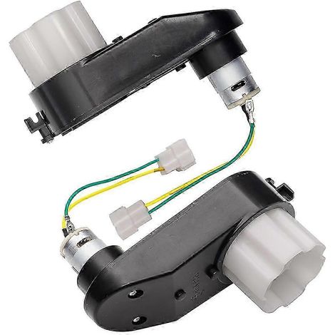 Deux voitures électriques pour enfants 12 RS390 16000 avec boîtes de vitesses et moteurs CC, dont une avec un moteur et une boîte de vitesses 390, compatible avec la version 0816 de la voiture électri (1/5)