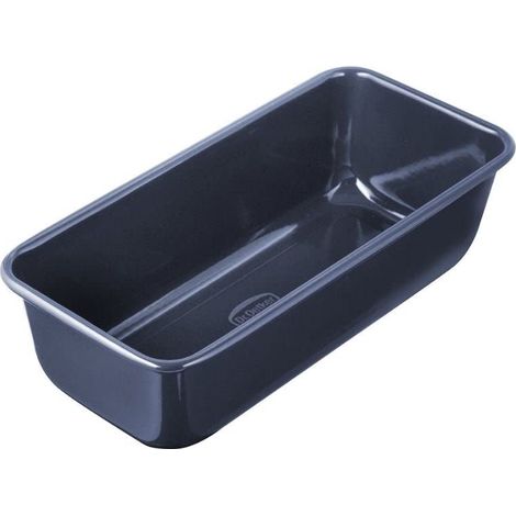 Dr Oetker 2367 Stampo per plumcake 25 cm, stampo per torta rettangolare, stampo per brioche, stampo da forno rettangolare, stampo per pasticceria, stampo per pane, Acciaio, Blu, 25 x 11 x 7,5 cm (1/4)
