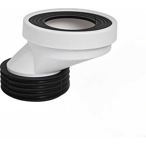 Verstellbare WC-Flanschverlängerung für verbesserte Ablaufleistung, 5 cm versetzt (1/4)