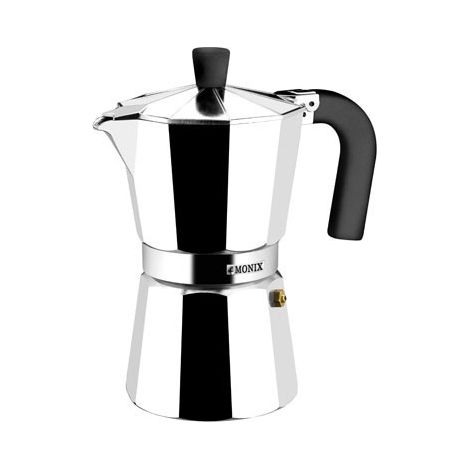 Cafetera Italiana Monix BraisogonaM620001 Acero Aluminio 1 Taza
