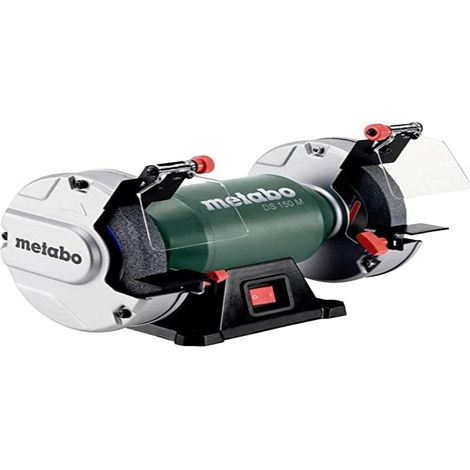 Metabo – Touret à meuler 370 W 150 mm – 2980 tr/min – Pour affûtage et ébavurage – SKU 604150000