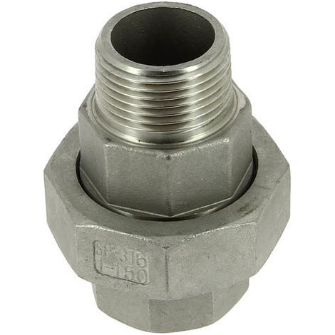 Raccord union inox Mâle Femelle 1"
