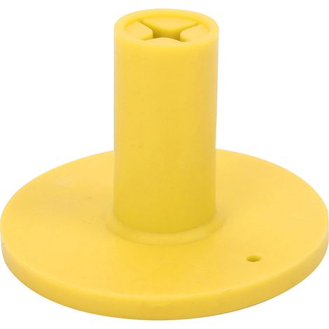 Supports de tees de golf en caoutchouc pour tapis d'entraînement, accessoires pour practice de golf (jaune) (1/5)