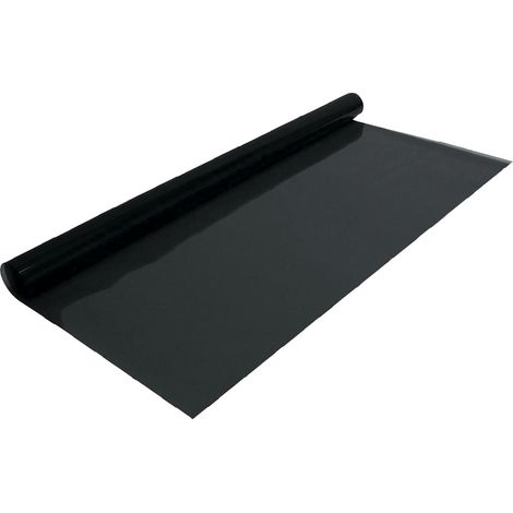 Schwarze selbstklebende Solarfolie  3m x 50cm