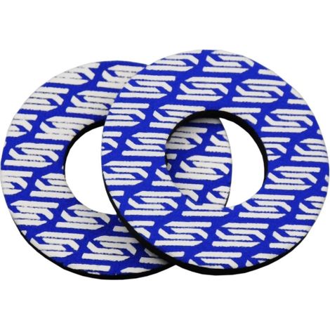 Ciambelle in schiuma anti-cieco Scar Racing blu/bianche