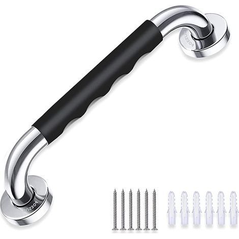 Poignée d'Appui pour Personnes Âgées Antidérapante, Sécuritaire pour Douche et Bain, Installation Facile (1/4)