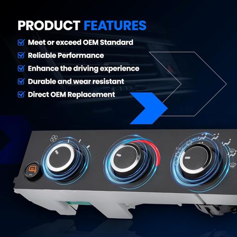 Applicable to Chevrolet GMC air conditioning module climate control module 599-294 (1/4)