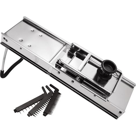 Salvinelli mandolina affetta verdure acciaio inox 18/8 uso professionale