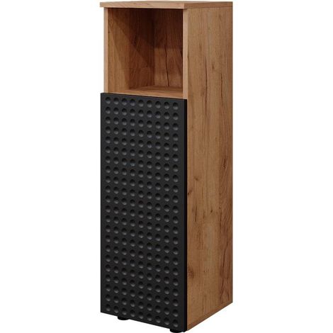 Midischrank Irma, Anthrazit gepunktet, 30 x 95 cm, Vicco