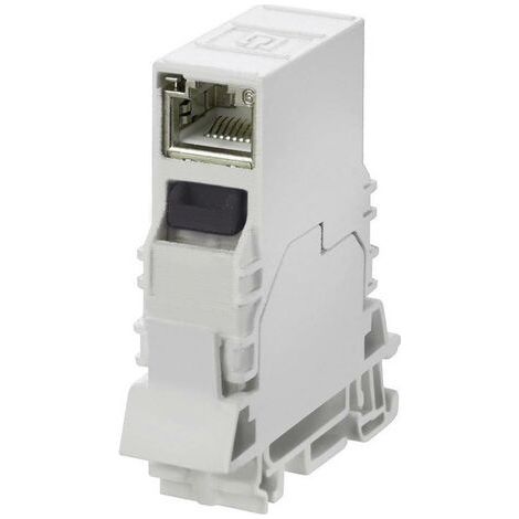 EMBASE WEIDMÜLLER IE-TO-RJ45-C 8946920000-1 BRIDE DAPPAREIL RJ45 NOMBRE DE PÔLES: 8P8C 1 PC(S) (1/5)