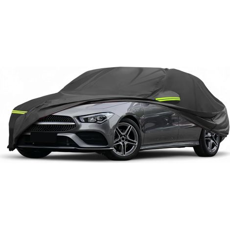 A Car Cover for Cla-Klasse 2013-2023 210D-Pu Outdoor Complete All Seasons Waterproof Sun and Snow Protection Zipper Driver Door (1/5)