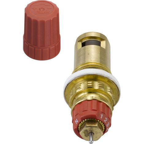 Danfoss – Insert thermostatique TYPE H – Vanne chauffage central G 1/2 A – Préréglage intégré – Compatible Arbonia, Vasco, Manaut