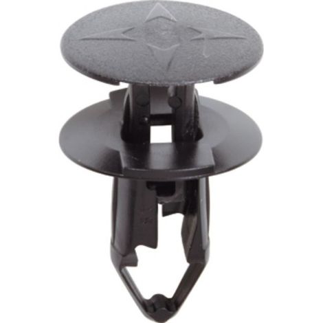 rivet plastique ø 8 8,2 mm bouclier et grille de baie d'auvent