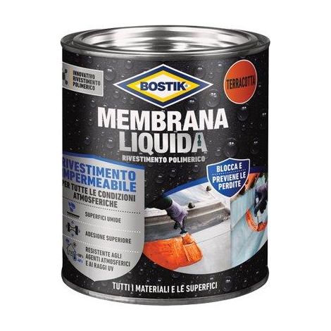 BOSTIK MEMBRANA LIQUIDA TERRACOTTA KG 1
