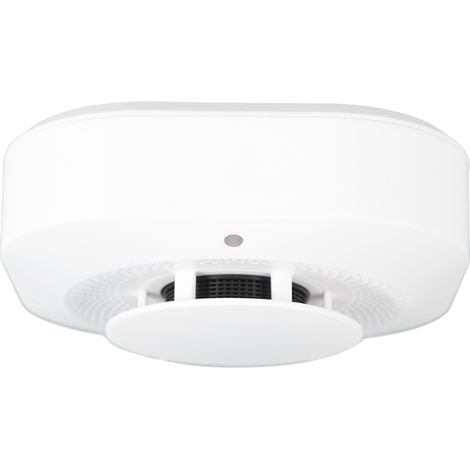 Détecteur de fumée intelligent Tuya WiFi pour la prévention des incendies domestiques - Notification à distance reçue via téléphone portable (1/5)