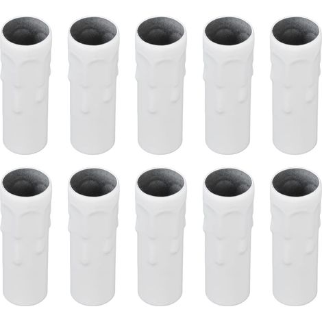 10 Supports de bougie E14, Fer galvanisé, 80mm, Pour lustres cristal, Éclairage décoratif, Usage domestique (1/5)