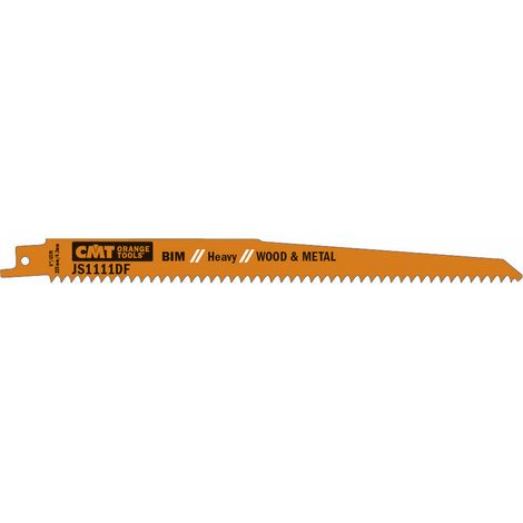 JS1111DF-5 5 LAME SEGHETTO LEGNO/METAL BIM 225x4.3x6TPI (SS/MILLED) (1/5)