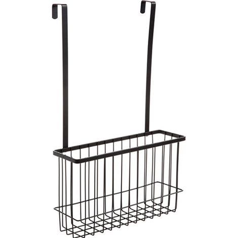 Hängekorb aus Eisen mit Hohlem Design ohne Montage als Küchen und Badezimmerschrank Organizer zum Einhängen für Trockene Aufbewahrung (1/5)