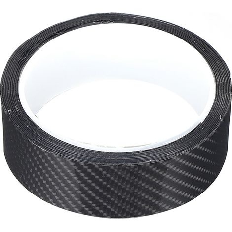 Film de Protection Anti-Rayures pour Portière de Voiture en Fibre de Carbone Noir (3cm x 3m) (1/3)