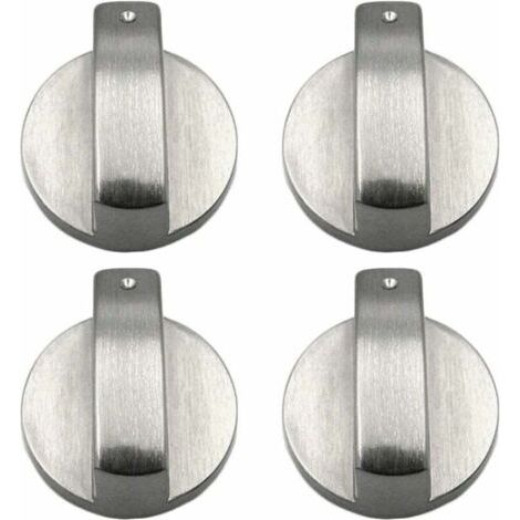 4 pièces bouton cuisinière boutons de cuisinière à gaz boutons de cuisinière à gaz en métal bouton de cuisinière à gaz contrôle boutons de cuisinière en métal pour cuisine 6mm