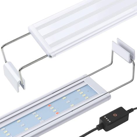 Lampe LED extensible à pince pour aquarium GX-A200, 220 V, 18 x 6,7 cm (1/5)