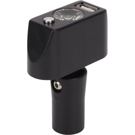 Fauteuil roulant électrique, éclairage LED 3 broches XLR, charge USB, angle réglable, contrôleur lumineux pour fauteuil motorisé, accessoire pratique. (1/5)