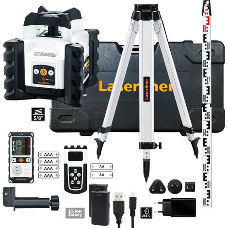 Laserliner laser rotante Quadrum Compact 210S Set 165 cm